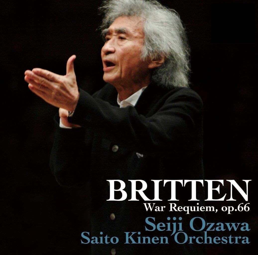 Seiji Ozawa Saito Kinen Britten War Requiem CD Limited First Press Used | Japansoundstore