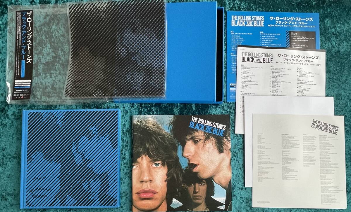 The Rolling Stones Black and Blue Super Deluxe 4SHM-CD+Blu-ray Used | Japansoundstore
