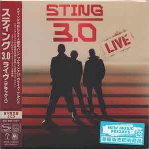 Sting 3.0 Live Deluxe CD Limited Edition SHM-CD A&M Unopened | Japansoundstore