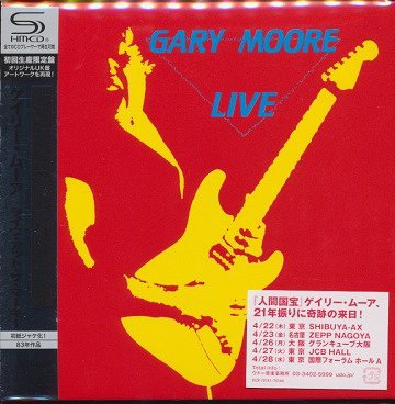 Gary Moore Live Marquee SHM-CD Paper Jacket Limited | Japansoundstore