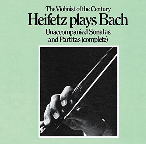 Jascha Heifetz J.S. Bach Violin Sonatas & Partitas 2CD Limited Edition Used | Japansoundstore