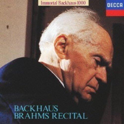 Wilhelm Backhaus Brahms Recital CD Limited Edition UCCD9169 | Japansoundstore