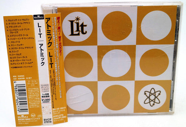Lit Jeremy Popov Atomic Limited CD BVCP27018 BMG/00110 | Japansoundstore