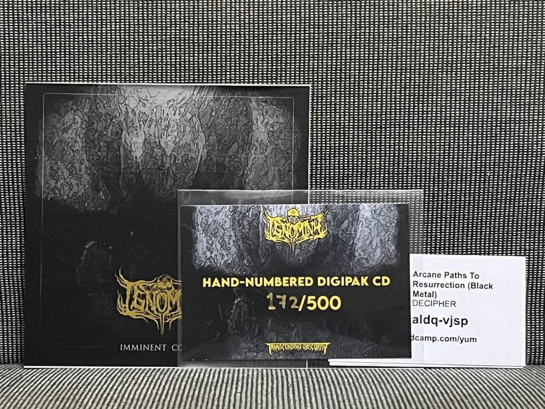 IGNOMINY - Imminent Collapse CD Hand-Numbered Limited Edition Death Metal