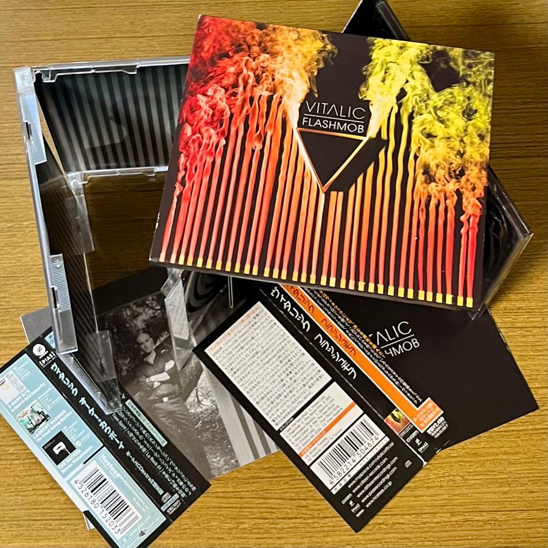 Vitalic OK Cowboy 2CD + Flashmob Japan CD Limited Editions with OBI Strips