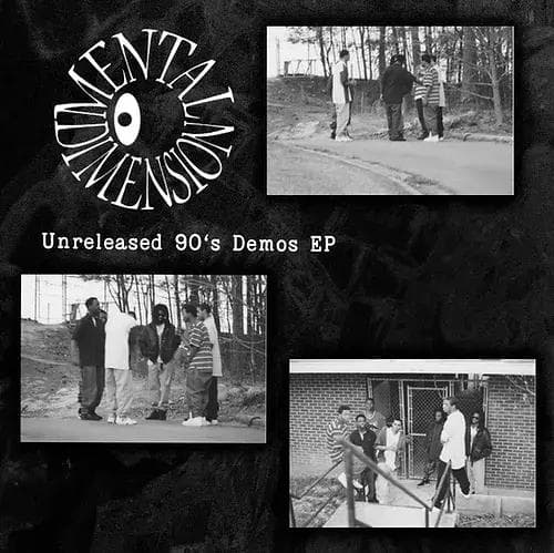 Mental Dimension Unreleased 90's Demos EP CD Limited Edition North Carolina Rap
