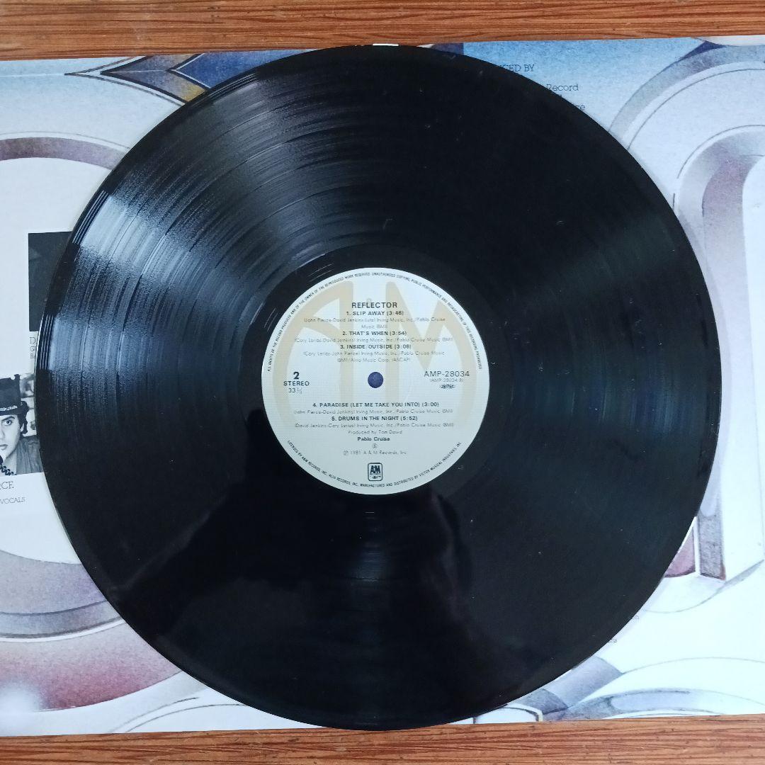 Pablo Cruise - Reflector LP Vinyl Record 1981 Japan Pressing w/ Obi