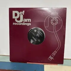 Def Jam Recordings Logo Vinyl 12-inch Record Classic Hip Hop Label Release