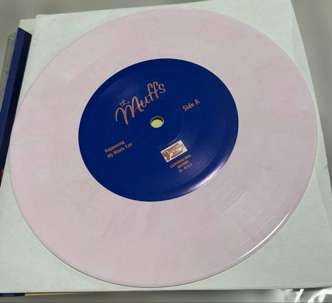 The Muffs / Holidays Split 7" Vinyl EP Rare Color Wax Punk Rock Japan Import