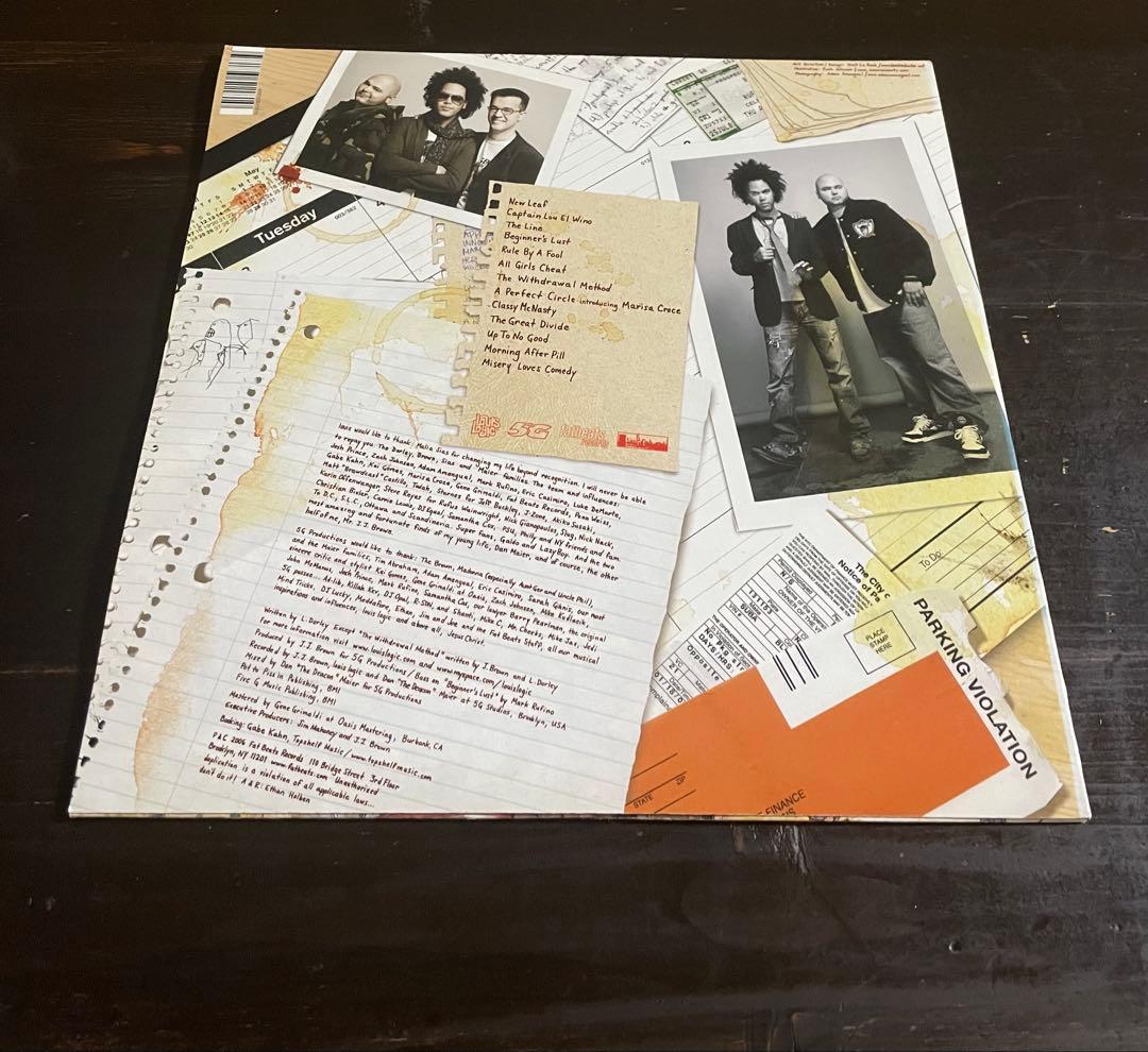 Louis Logic & J.J. Brown - Misery Loves Comedy Vinyl LP Hip Hop Underground