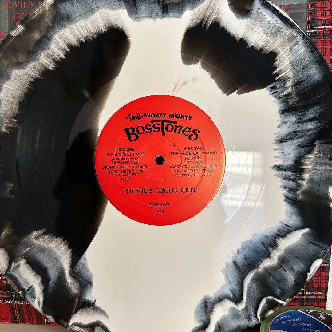 The Mighty Mighty Bosstones - Devil's Night Out LP Vinyl Record Black/White Swir