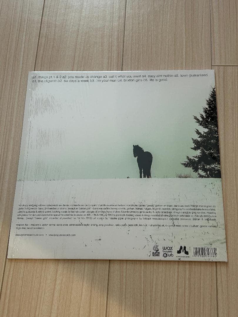 Ephemerals - Nothin Is Easy LP Blue Marble Vinyl Reissue Neo Vintage Soul