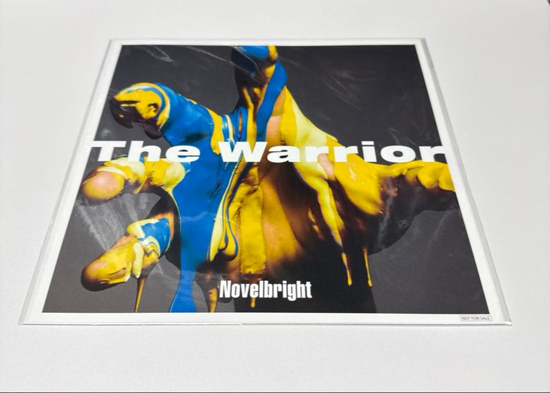 Novelbright The Warrior CD Japan Press with Mega Jacket Bonus Promo