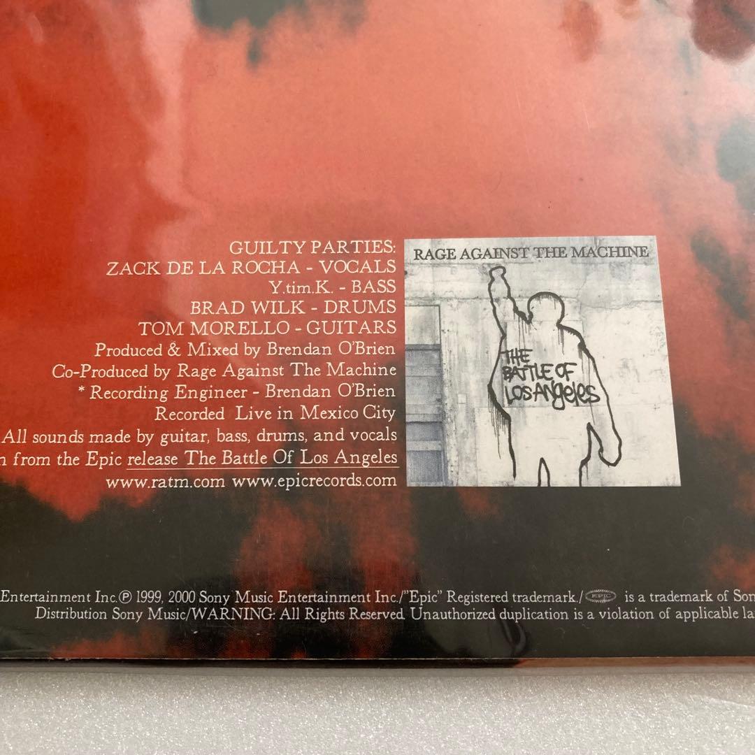 Rage Against The Machine - Sleep Now In The Fire - 12" Vinyl Record (2000, EU)