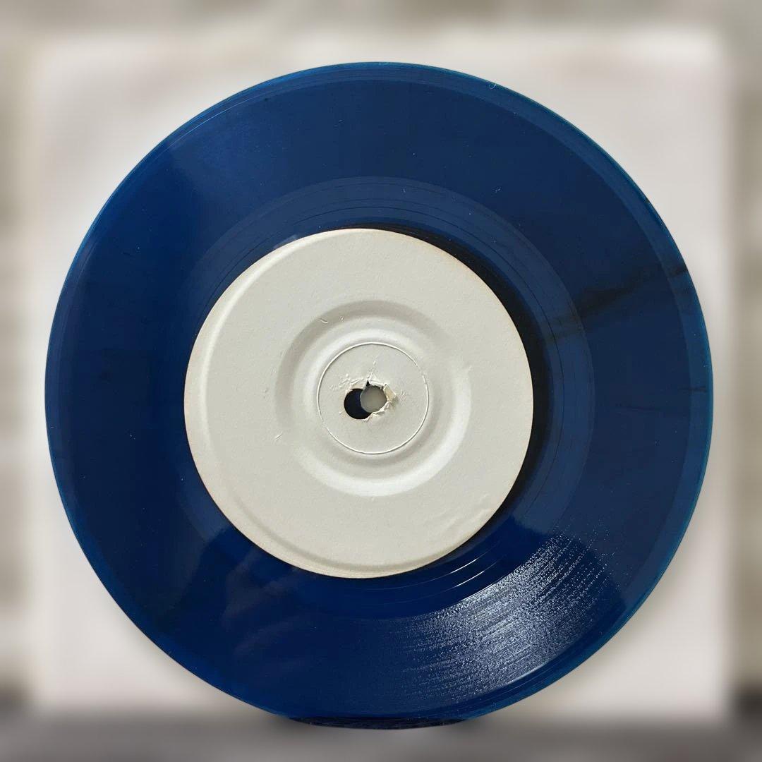 Emmy & The Emmys The Lost Ska Tracks 7" Blue Vinyl Madonna 1980 Demos Rare