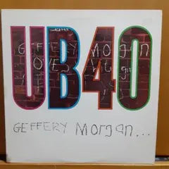 UB40 Geffery Morgan Vinyl LP 1984 Reggae Pop Japan Pressing