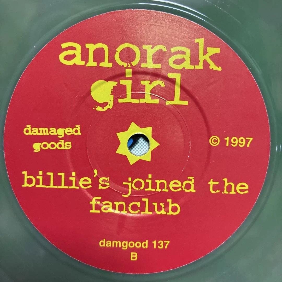 Anorak Girl - Plastic Supermodel 7" Vinyl Record Damaged Goods 1997 UK Indie