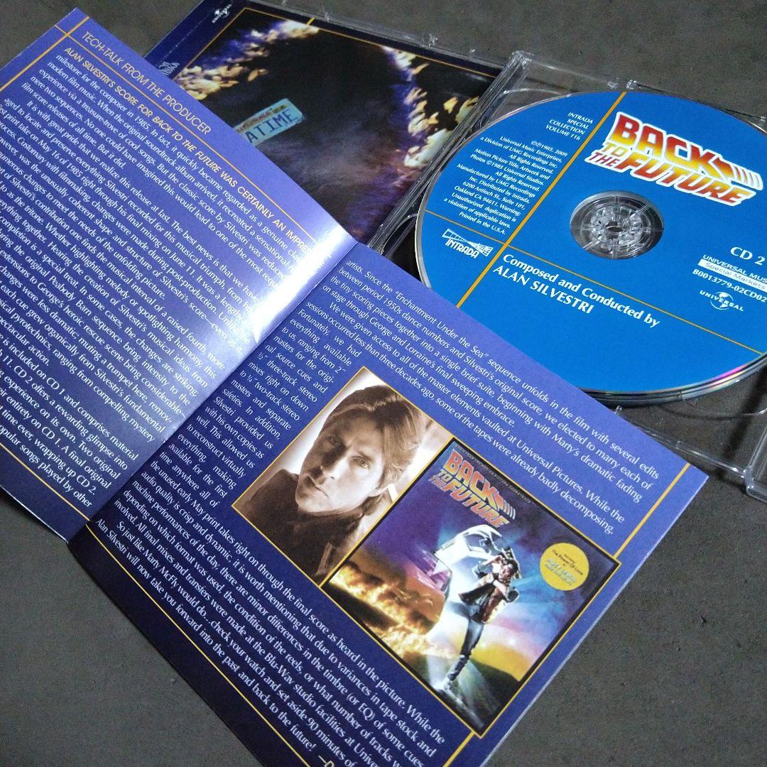 Back to the Future Soundtrack 2CD Intrada Special Collection Alan Silvestri