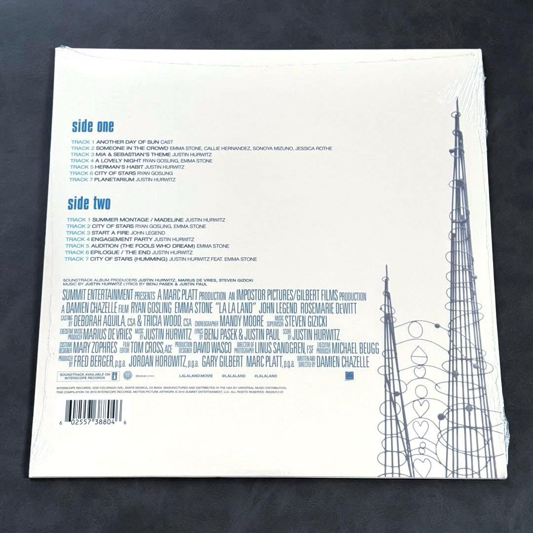 La La Land Original Motion Picture Soundtrack Vinyl LP Soundtrack