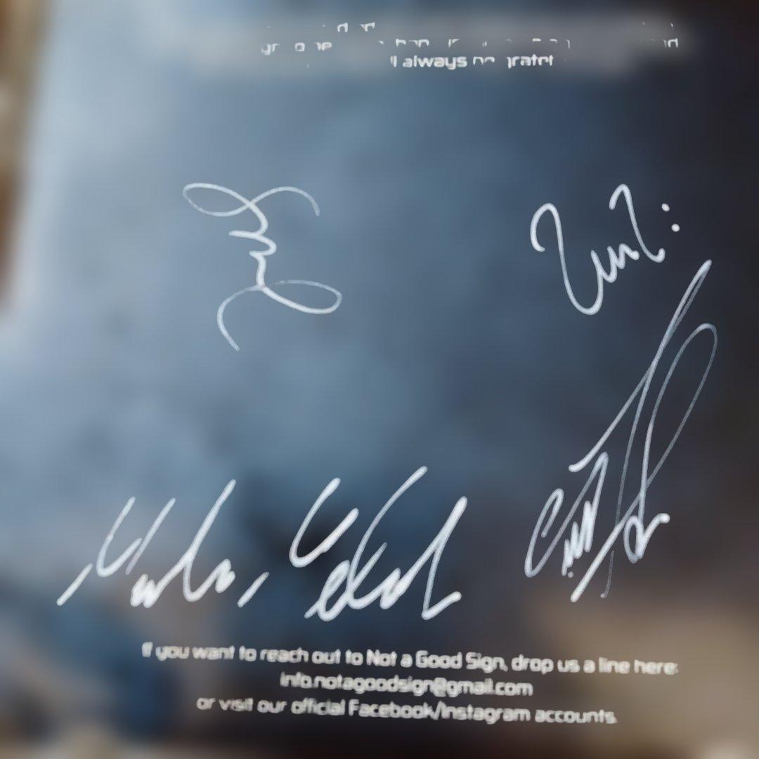 Not a Good Sign - Icebound CD, Limited Edition 209/500, Signed, Italian Prog
