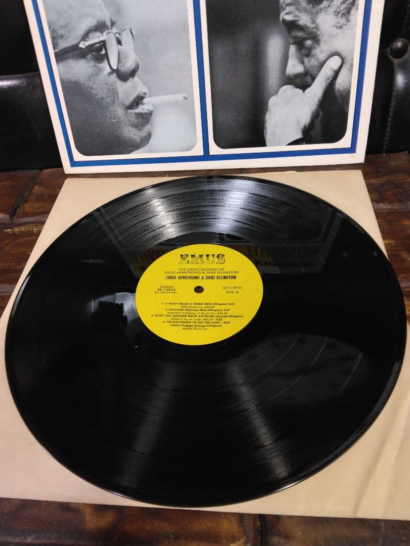 Louis Armstrong Jazz 2LP Set w/ Obi: The Definitive Album + The Great Reunion