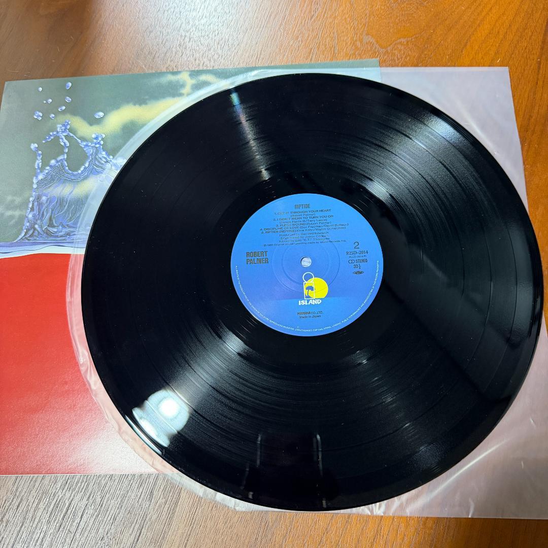 Robert Palmer - Riptide LP Japan Original Pressing w/ Obi & Insert