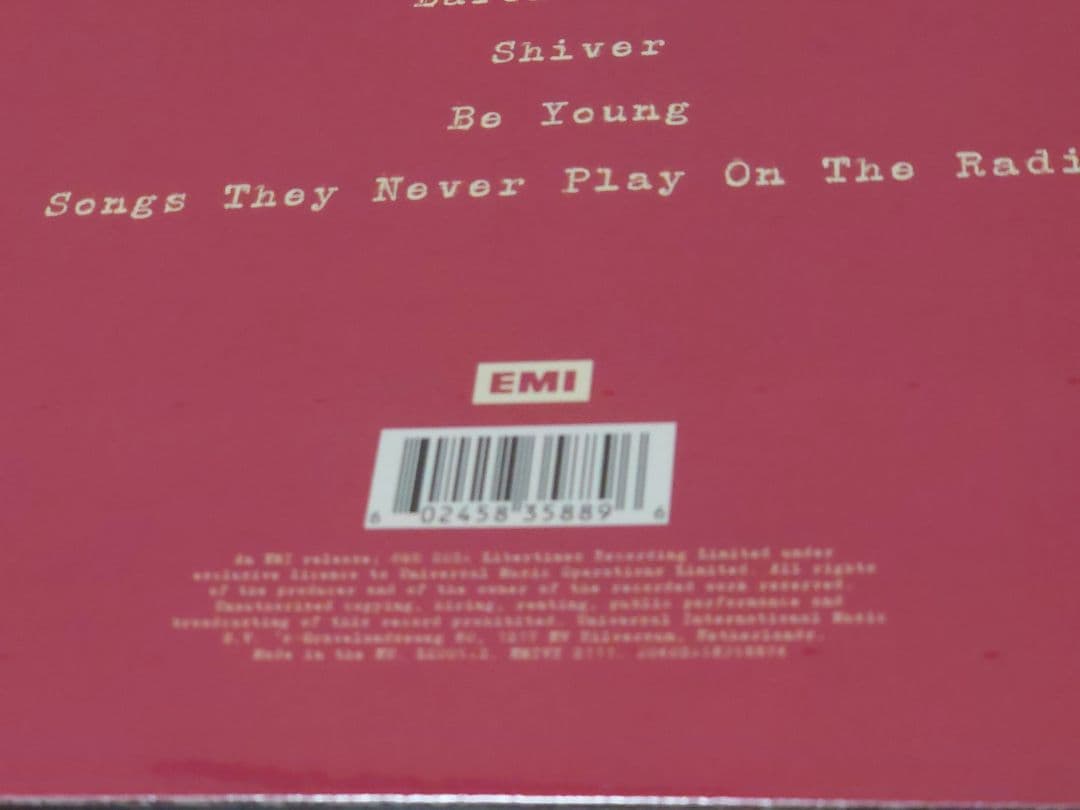 The Libertines All Quiet On The Eastern Esplanade Red Vinyl LP Indie Rock Import