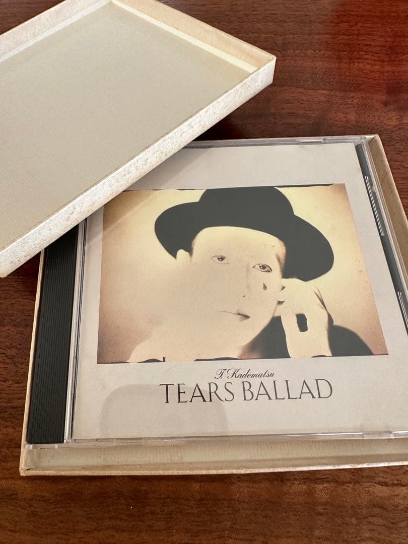Toshiki Kadomatsu - Tears Ballad - CD Japan Press 1991 Box Set with Postcards
