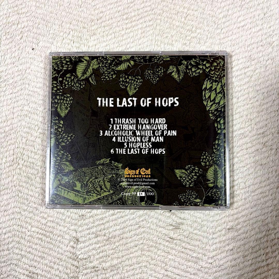 Beer Cannon - The Last of Hops CD Limited Edition 2024 Thrash Metal