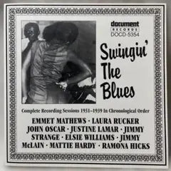 Various Artists - Swingin' The Blues 1931-1939 CD Document Records Import