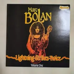 Marc Bolan Lightning Strikes Twice Volume One 10-inch Red Vinyl LP UK Import