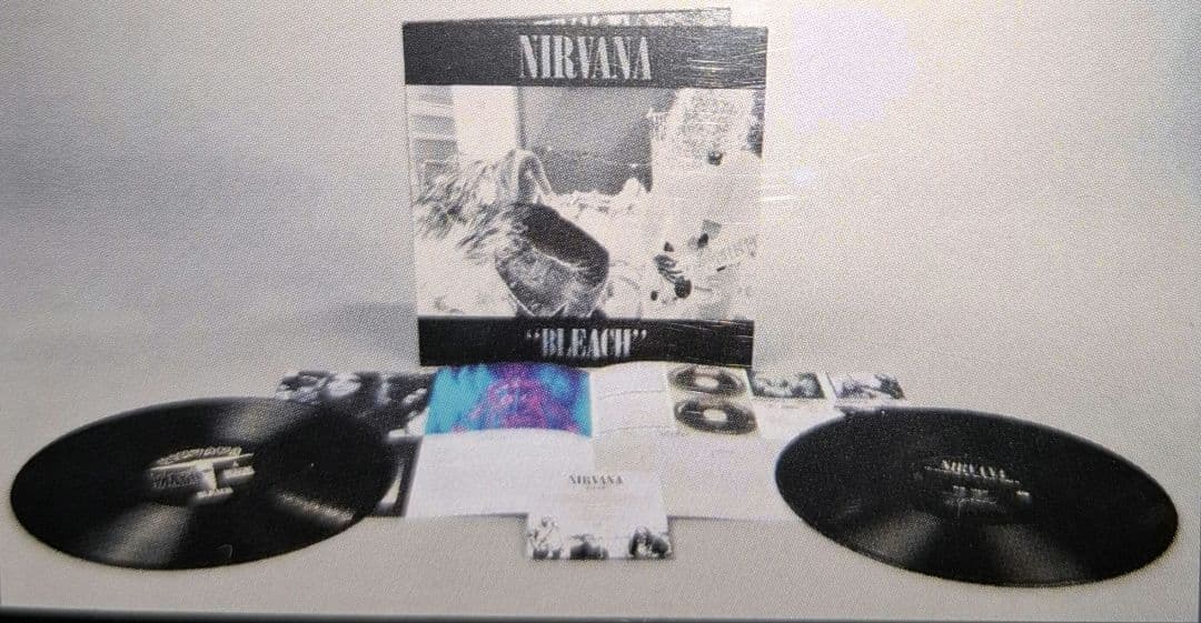 Nirvana - Bleach 20th Anniversary Deluxe Edition 2LP Vinyl Japan w/ Obi Sealed