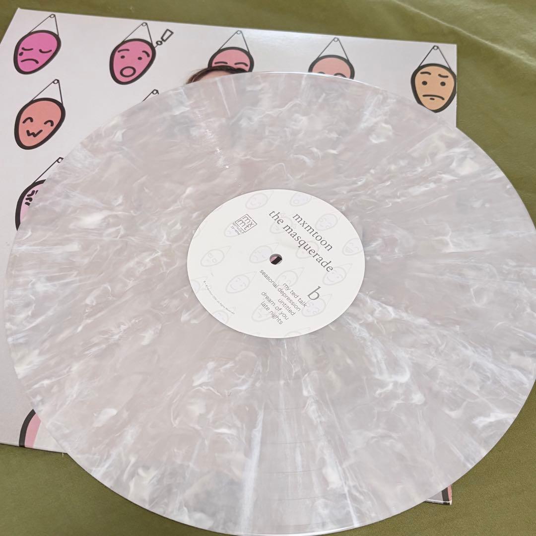 mxmtoon - the masquerade LP Clear Marble Vinyl Record