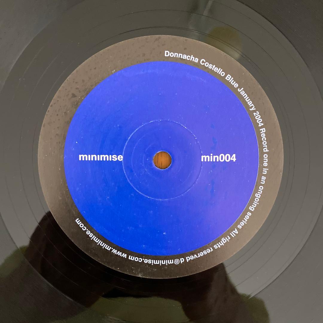 Donnacha Costello - Blue 12" Vinyl EP Minimise 2004 Electronic Techno IDM