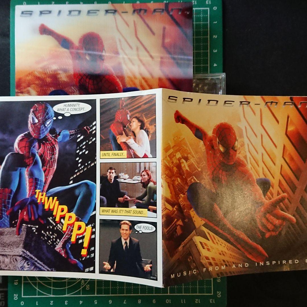 Spider-Man Soundtrack CD (2002) Various Artists, Includes 3D Collector's Insert