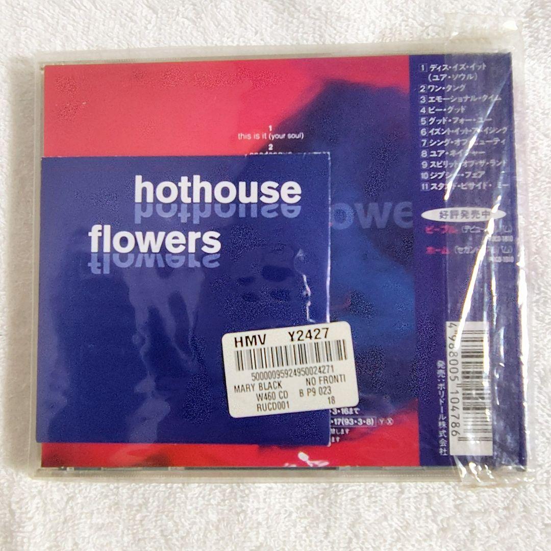 Hothouse Flowers Songs From The Rain CD Japan Press with Obi + Bonus Mini CD