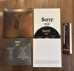 Sorry - 925 - Japan Press CD with OBI, Cardboard Sleeve