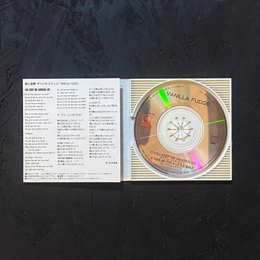 Vanilla Fudge You Keep Me Hanging On 3-inch CD Single Japan Press 180SX Promo