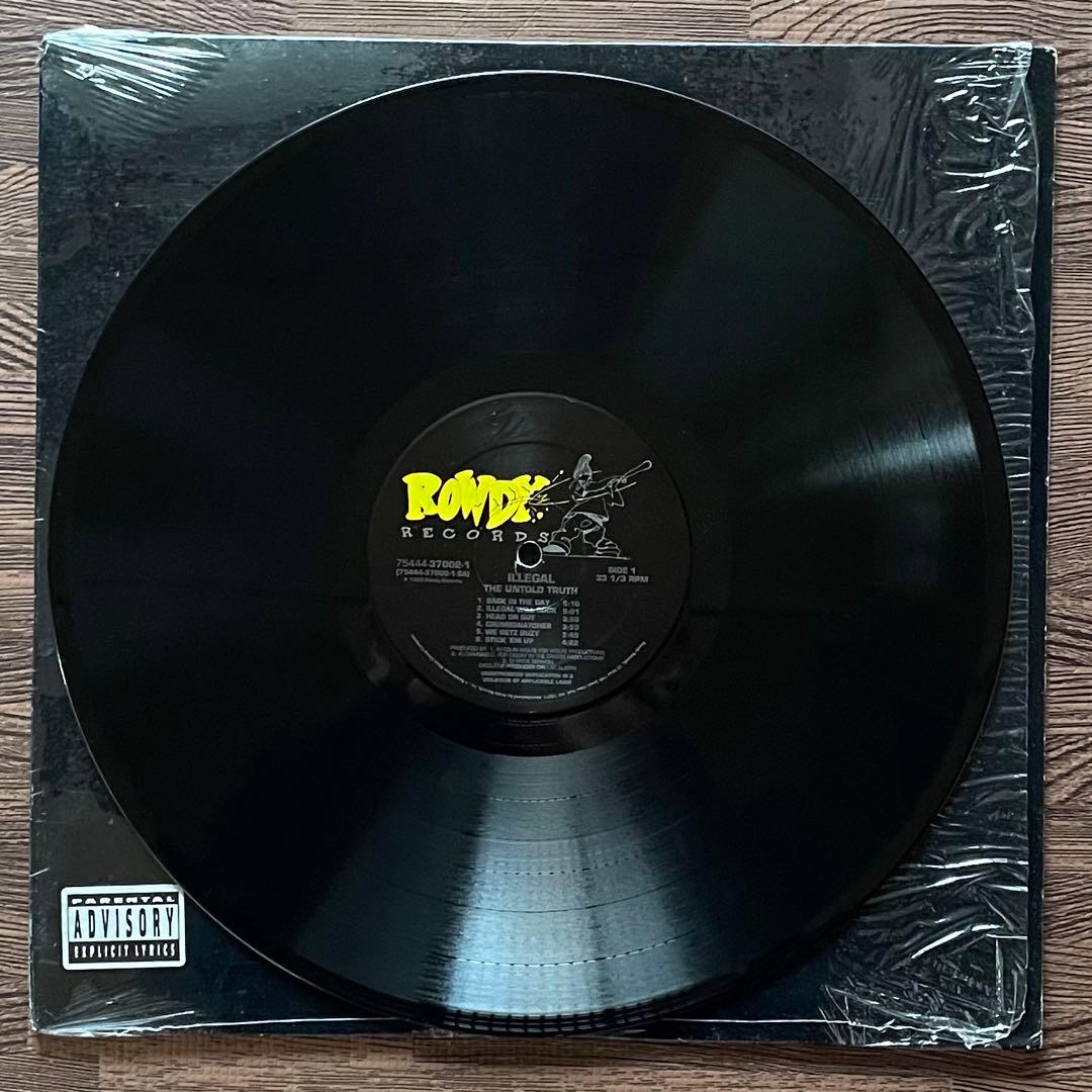 Illegal - The Untold Truth Vinyl LP 1993 US Pressing Hip Hop Rap Record