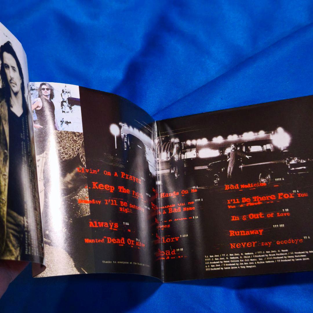 Bon Jovi Cross Road The Best CD Japan Press with Obi Greatest Hits 1994