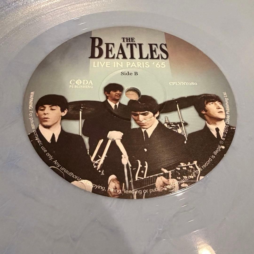 The Beatles - Live In Paris '65 LP Limited Blue Vinyl Coda Publishing 2015