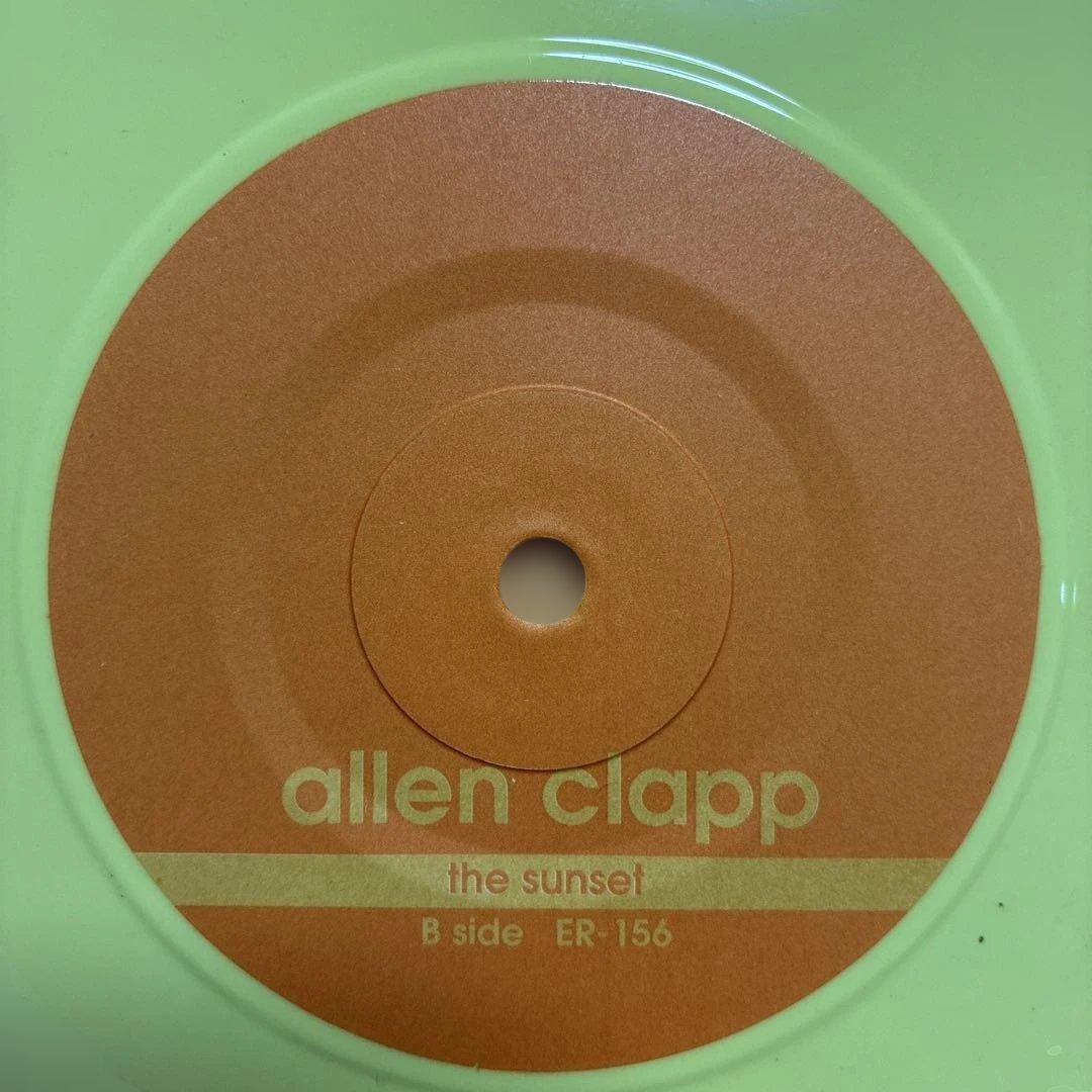 Allen Clapp - Brown Formica Table / The Sunset 7" Vinyl Record Elefant Records
