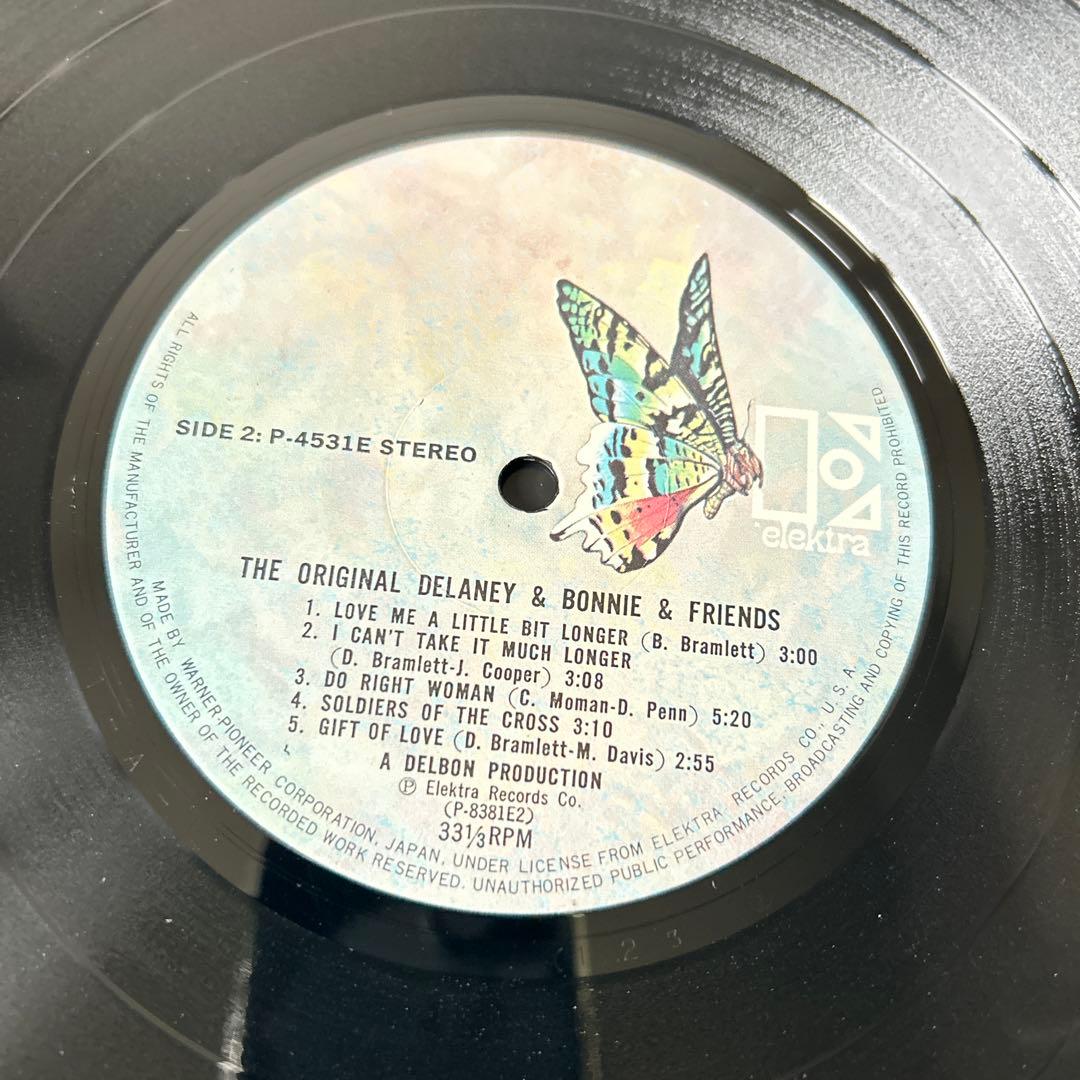 Delaney & Bonnie - The Original Delaney & Bonnie & Friends Japan LP 1978 Rock