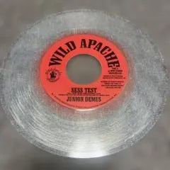 Junior Demus - Sess Test / Version 7-inch Clear Vinyl Wild Apache Reggae