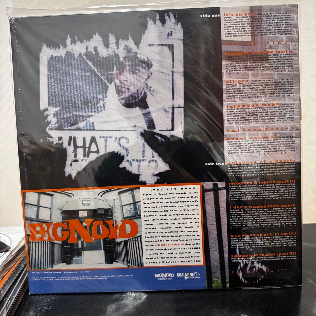 Big Noyd - Episodes Of A Hustla Vinyl LP Classic Black Reissue 2024 Hip Hop