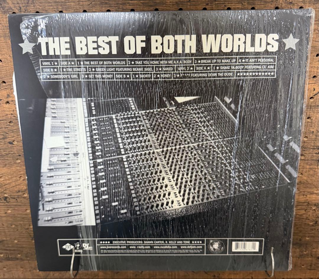 R. Kelly & Jay-Z - The Best Of Both Worlds 2LP Vinyl 2002 Hip Hop Record
