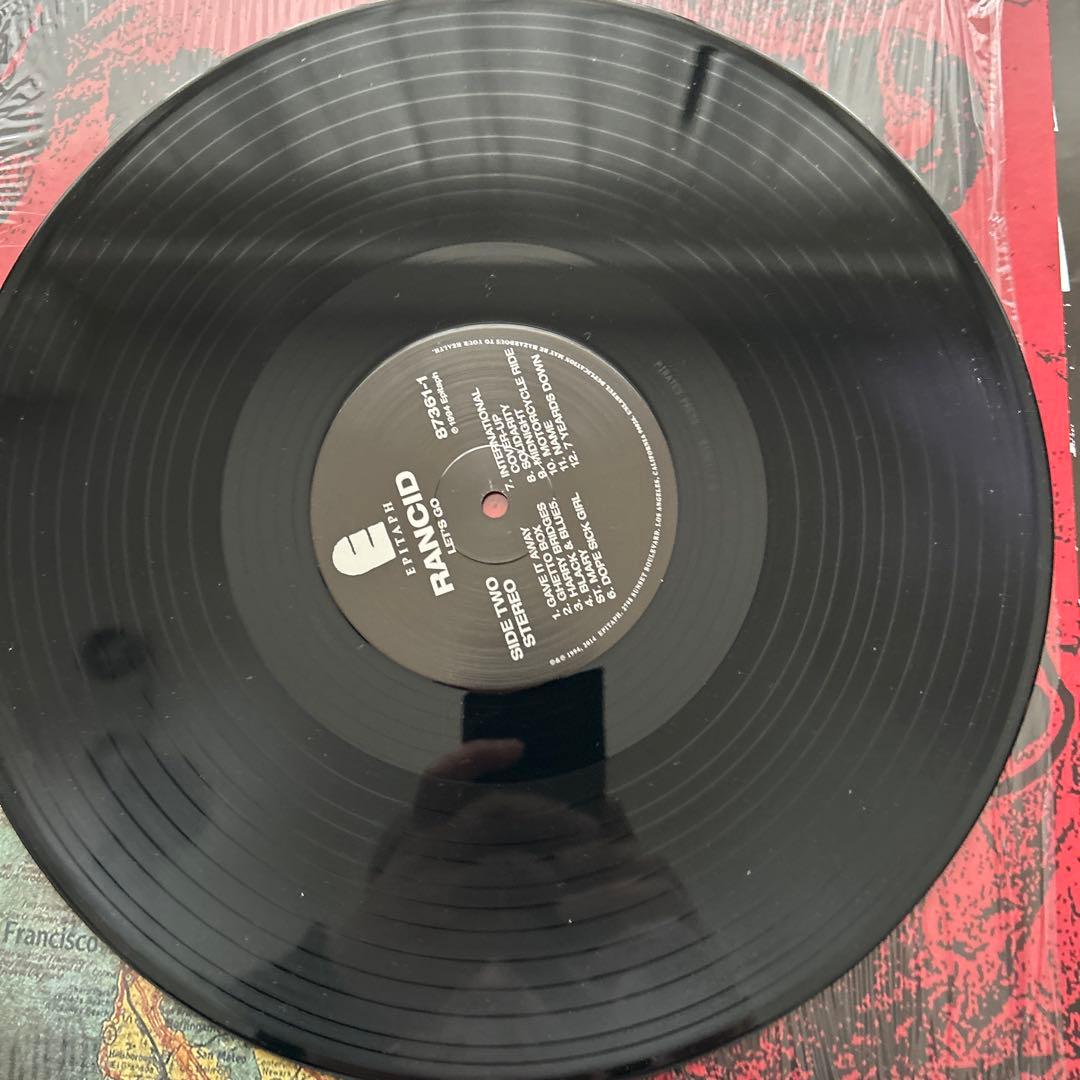 Rancid Let's Go Vinyl LP 1994 Epitaph Records Punk Rock Classic