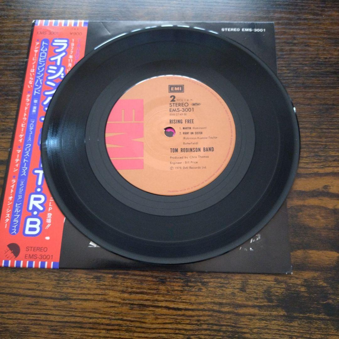Tom Robinson Band - Rising Free EP 1978 Japan Vinyl 7-inch Mini-LP Obi