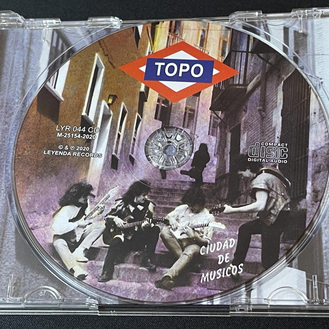 Topo - Ciudad de Músicos CD - 2020 Remastered Limited Edition, 14 Tracks, Rare