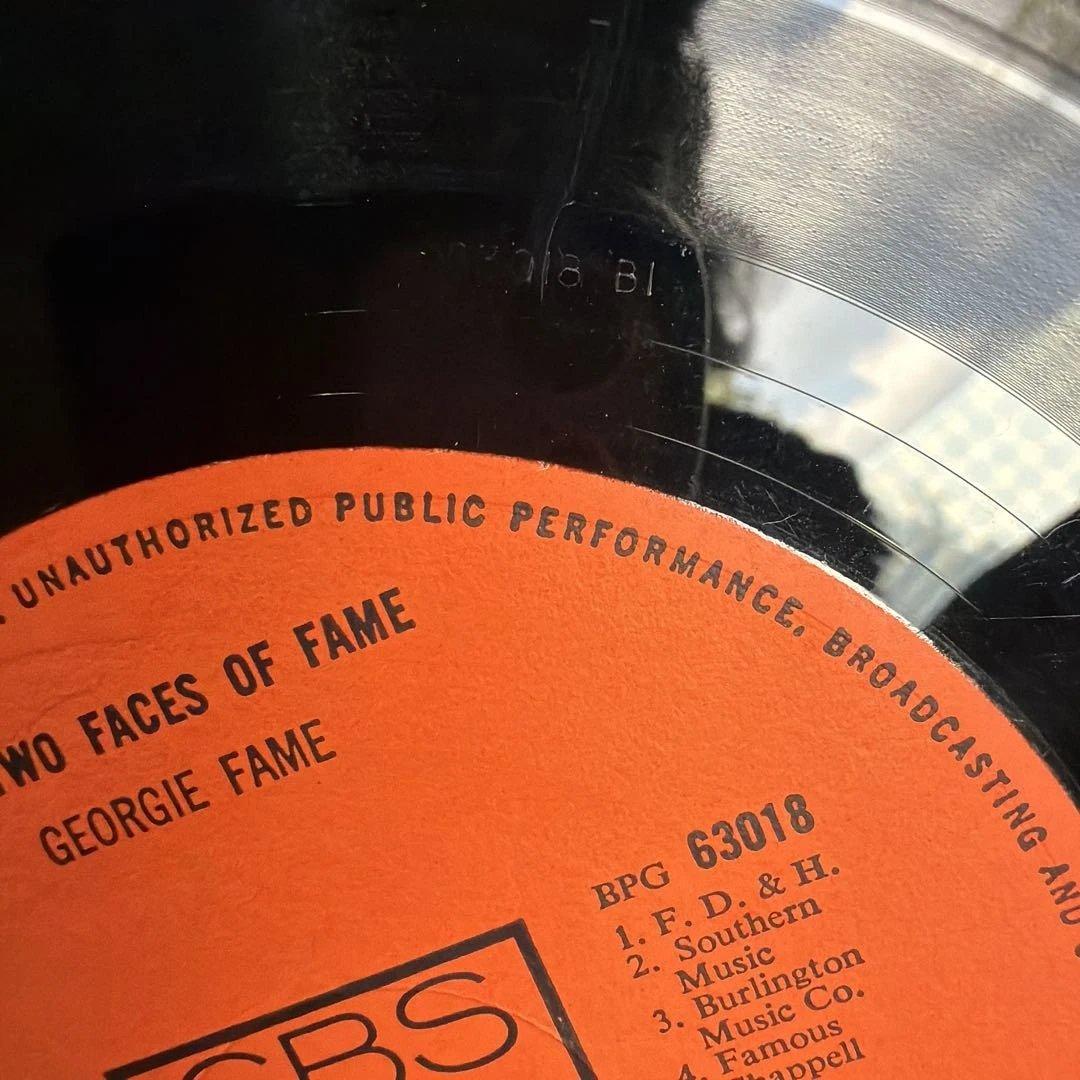 Georgie Fame The Two Faces of Fame UK Original Mono LP 1967 CBS 63018 A1/B1